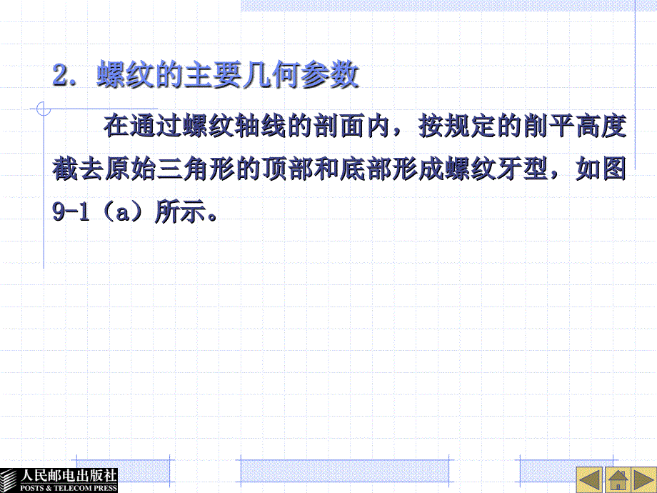 公差配合与几何精度检测 教学课件 ppt 作者  王宇平 第9章螺纹精度_第4页