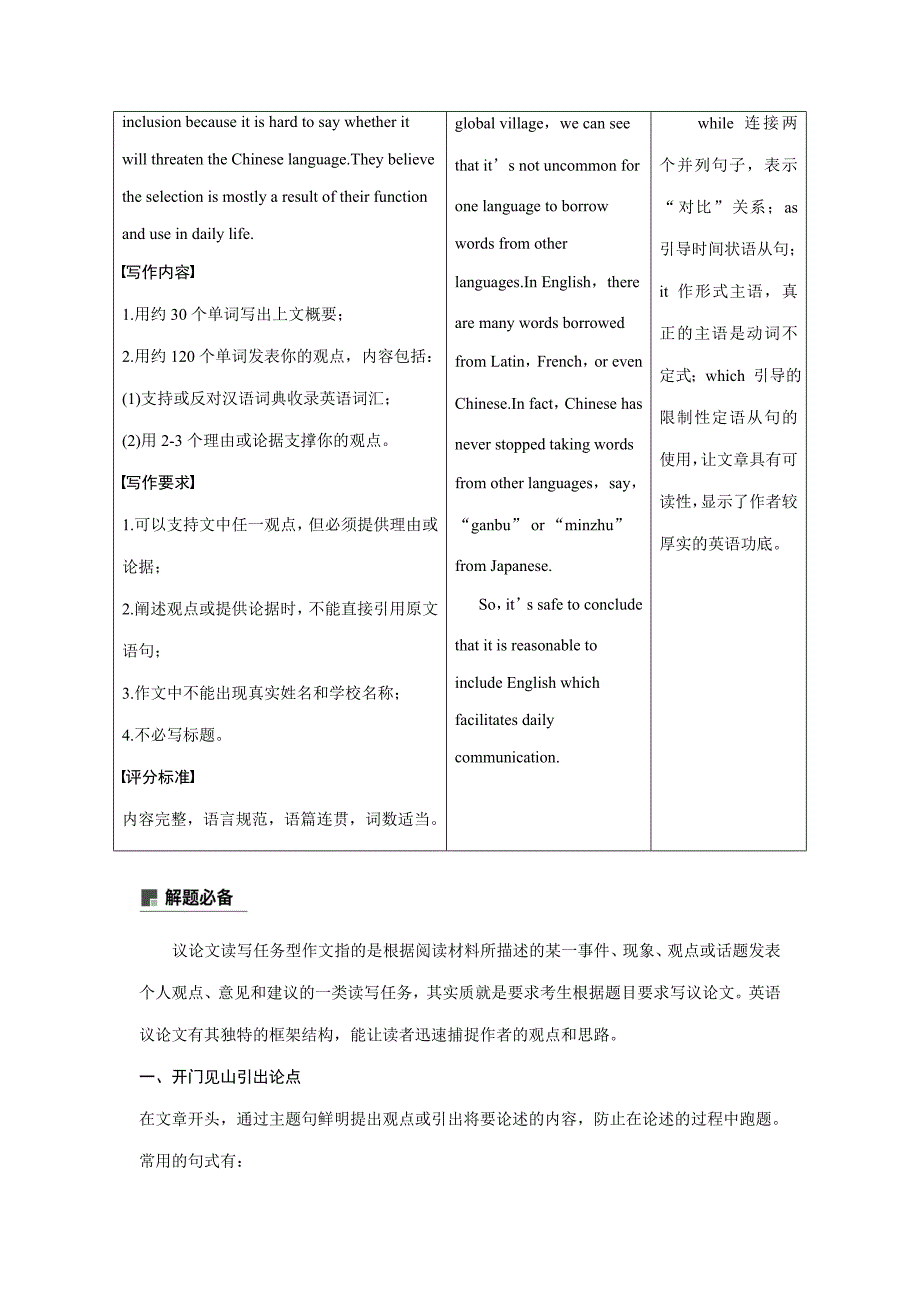 2019年高考英语 专题五 第二节 五_第2页