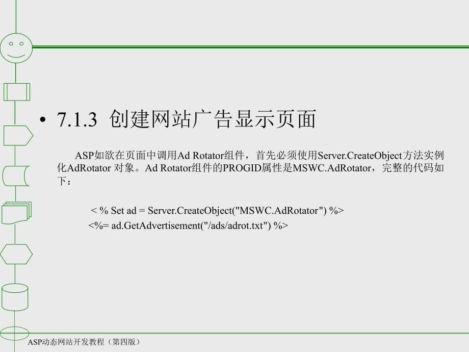ASP动态网站开发基础教程（第4版） 教学课件 ppt 作者 978-7-302-28339-3 第7章  ASP的内置组件_第5页