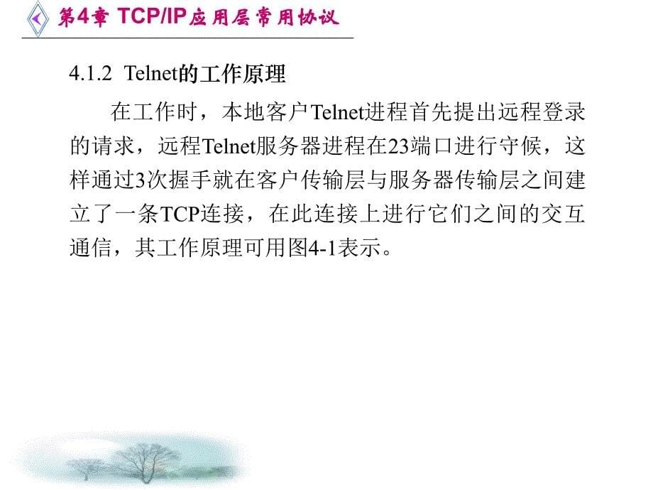 TCP IP协议与网络编程 任泰明 第4章 TCP应用层常用协议_第5页