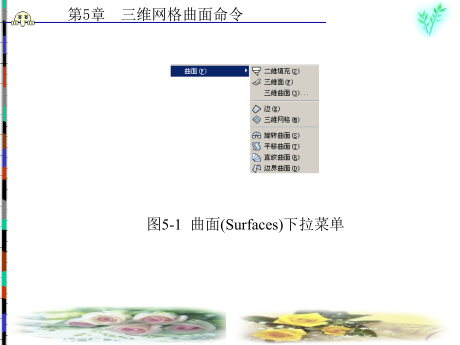 AUto CAD工程制图及三维建模实例 教学课件 ppt 作者 邱志惠 第1-5章 第5章_第4页