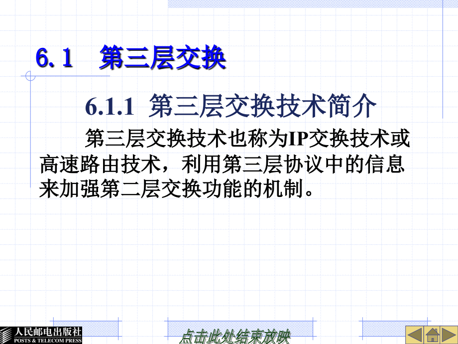 实用网络设计与配置 北京市高等教育精品教材立项项目  教学课件 ppt 作者  孙建华 第6章路由与交换_第4页