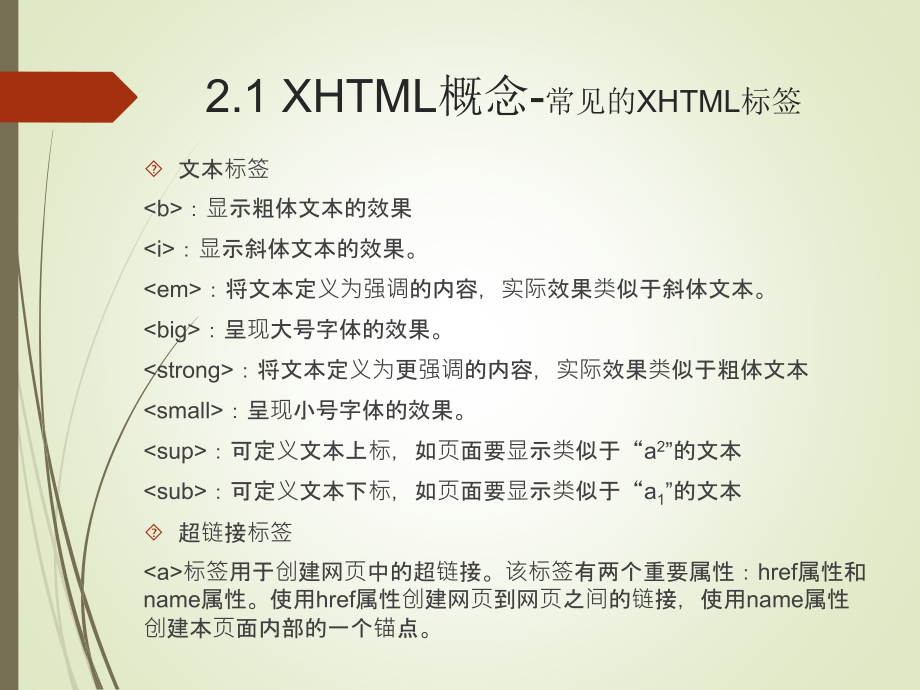 Dreamweaver CS5网页设计与制作教程 教学课件 ppt 作者  文琦 詹增荣 第二章_第4页