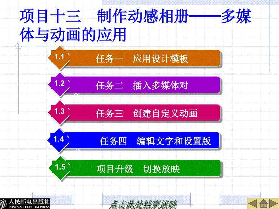 办公软件项目式教程 Office 2007  教学课件 ppt 作者  王亮 姚军光 项目13_第1页