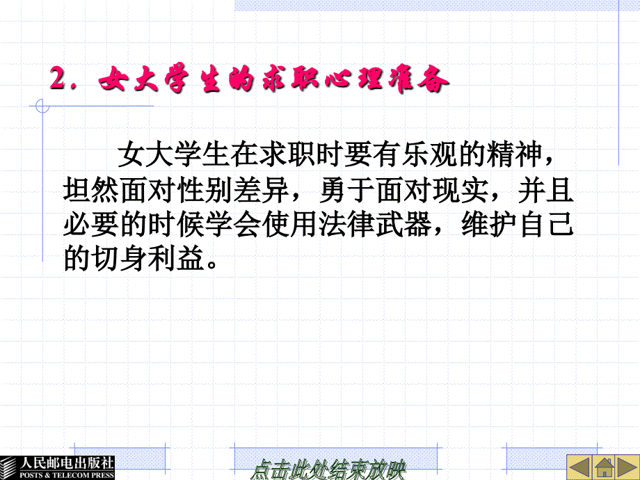 大学生就业指导 教学课件 ppt 作者  陈英奎 张艳华 第2章  求 职 准 备_第3页