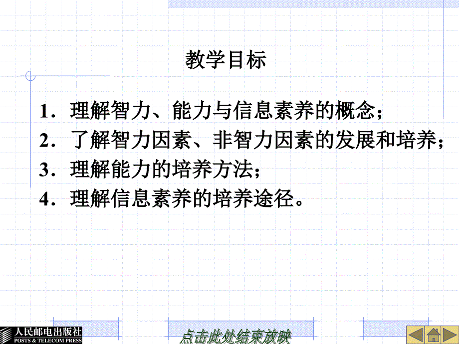 中小学信息技术教材教法 第3版  教学课件 ppt 作者  周敦 29558-第8章智力、能力与信息素养的培养_第2页