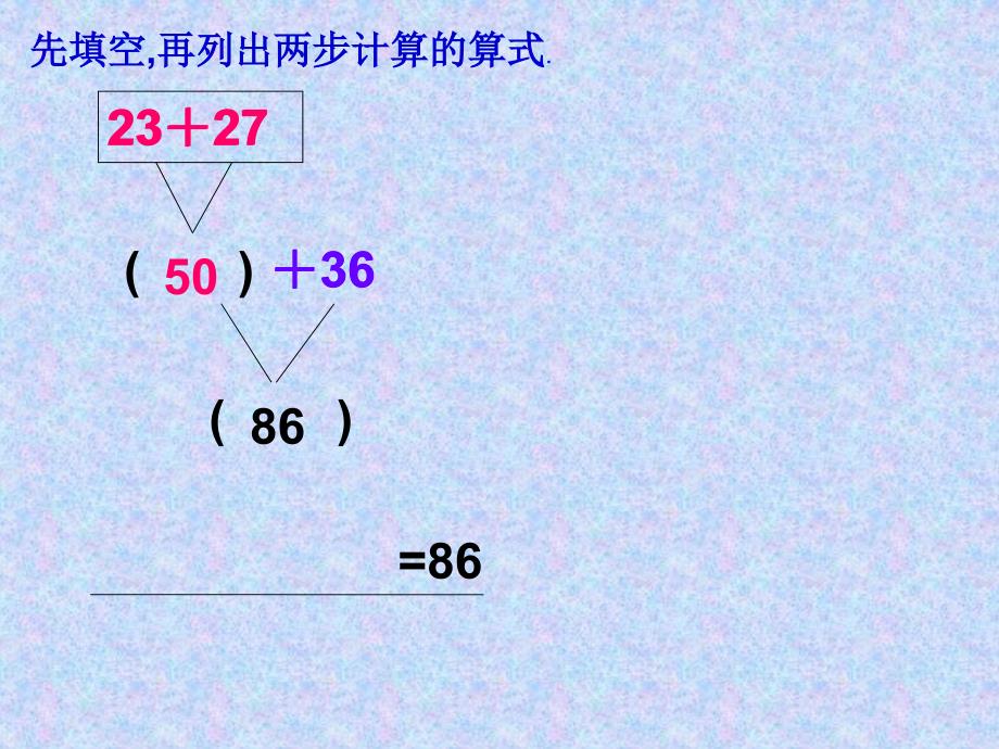 二年级下册两个算式合并成综合算式剖析_第2页