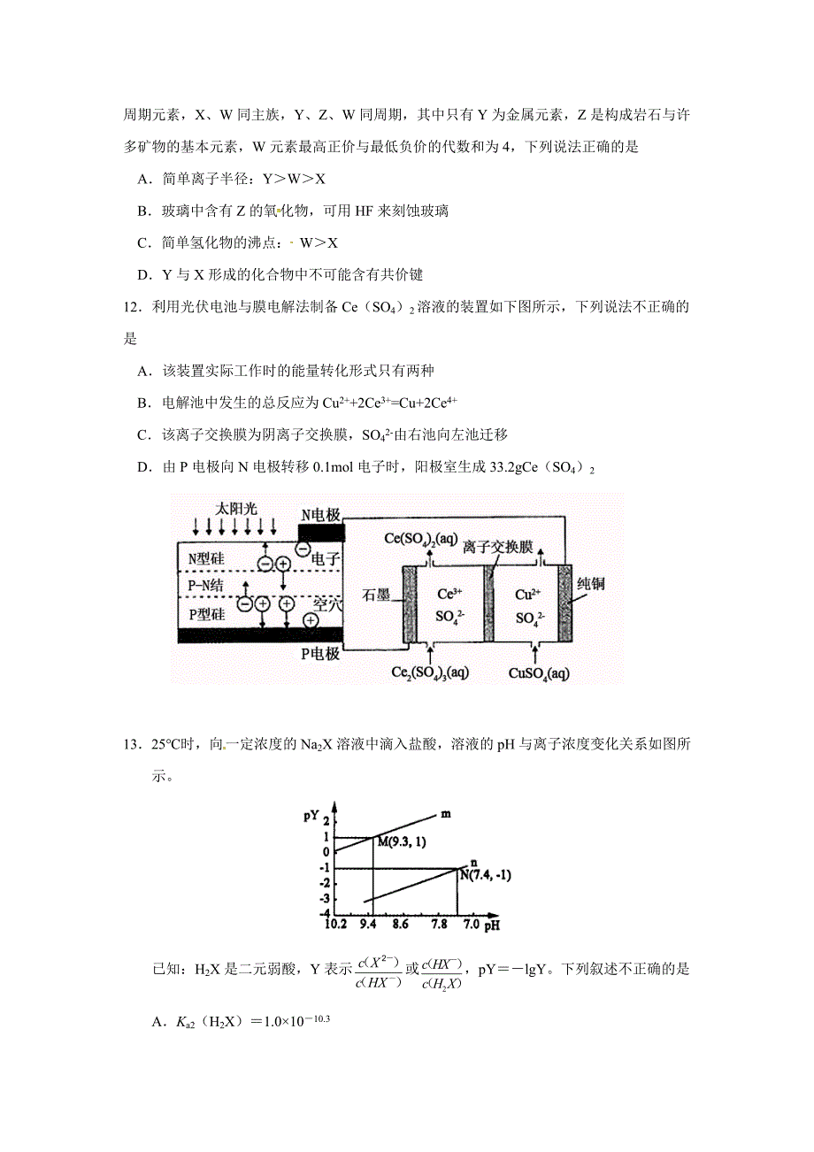 广东省2019届高三下学期高考热身练习（一）理科综合化学试题_第2页