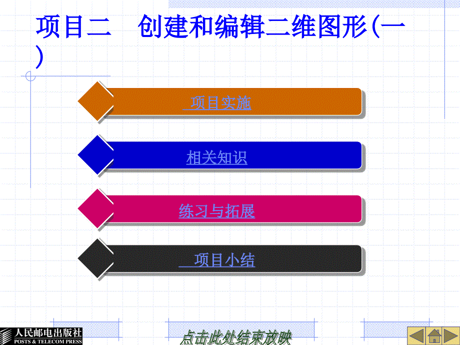 Mastercam X2中文版机械设计与加工教程配套课件 教学课件 PPT 作者 谭雪松 项目2_第1页