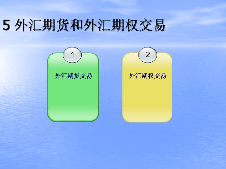 国际金融实务 教学课件 ppt 作者 978-7-302-23450-0 5  外汇期货与外汇期权_第3页