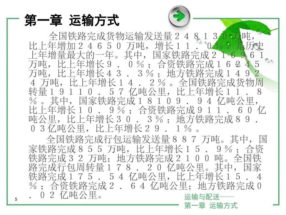 标准书号36-37 308-03687 第一章 运输方式_第5页