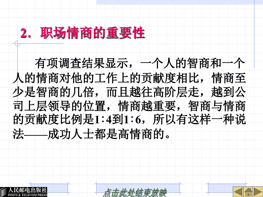 大学生就业指导 教学课件 ppt 作者  陈英奎 张艳华 第5章  职场情商的培养_第4页