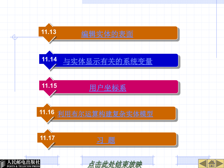 AutoCAD 2009工程制图实例教程 教学课件 PPT 作者 姜勇 吉晓梅 宋金虎 第11章 三维建模_第4页