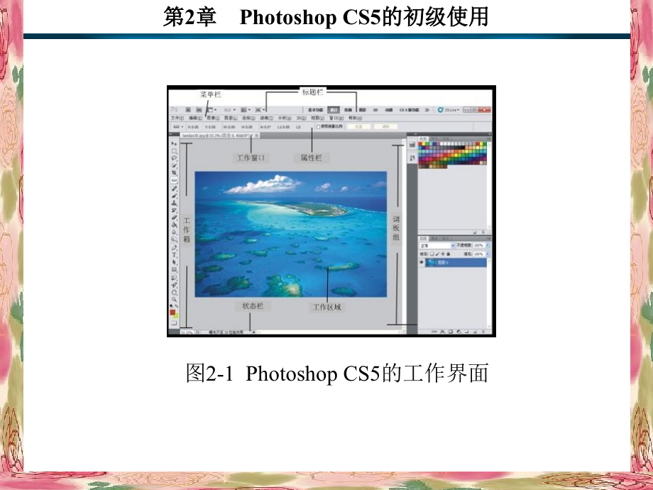 Photoshop CS5基础教程 教学课件 ppt 作者 谈飞 1-5 第2章_第3页