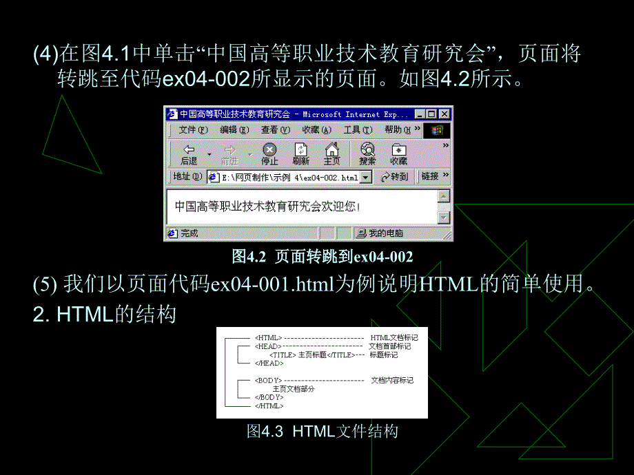 Internet应用与网络 （樊月华） 第4章  HTML_第4页