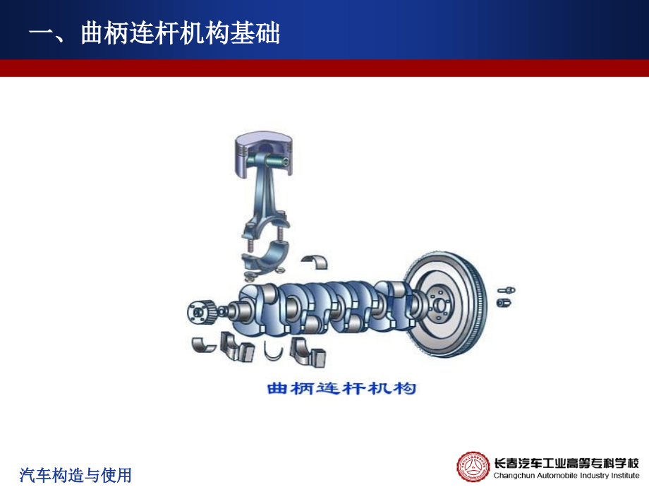 汽车构造与使用 教学课件 PPT 作者 刘艳莉 董长兴 李东兵 2.1.2曲柄连杆机构_第4页