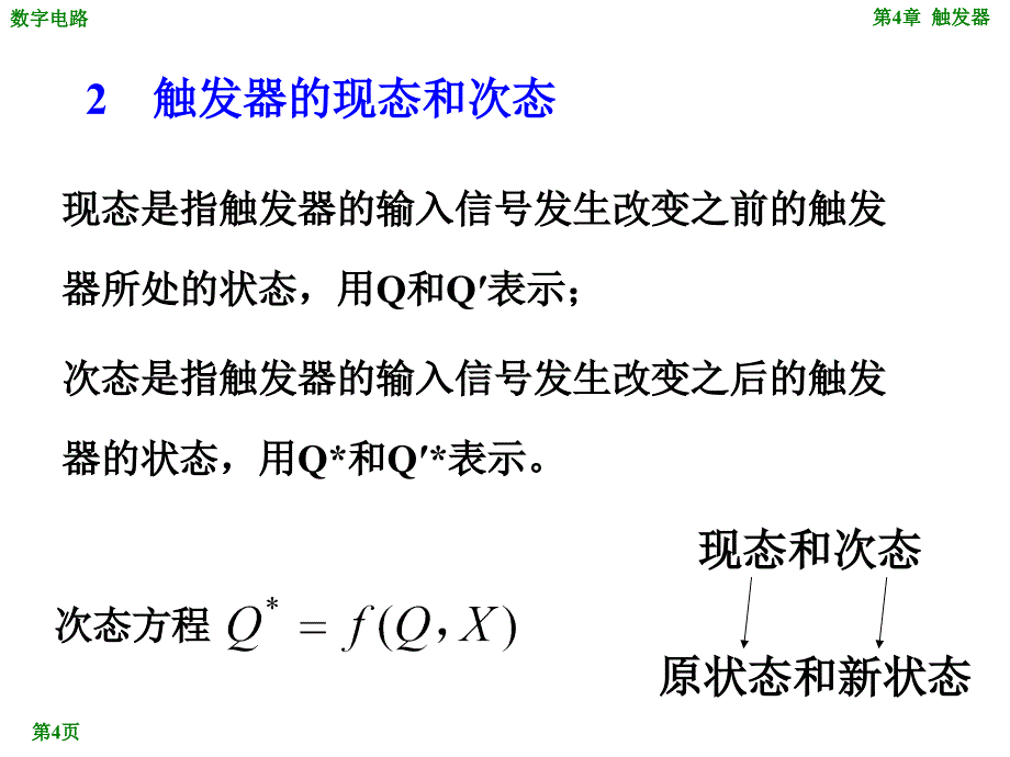 数字电子技术 教学课件 ppt 作者 朱幼莲 04 触发器_第4页