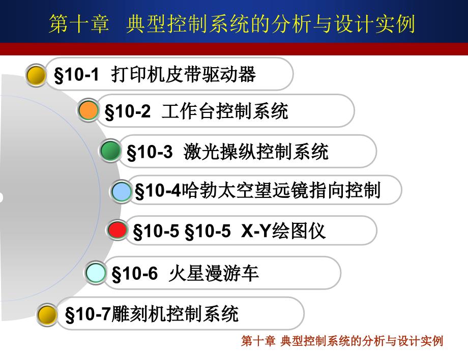 控制工程基础第3版 教学课件 ppt 作者 孔祥东　 王益群 第十章_第1页