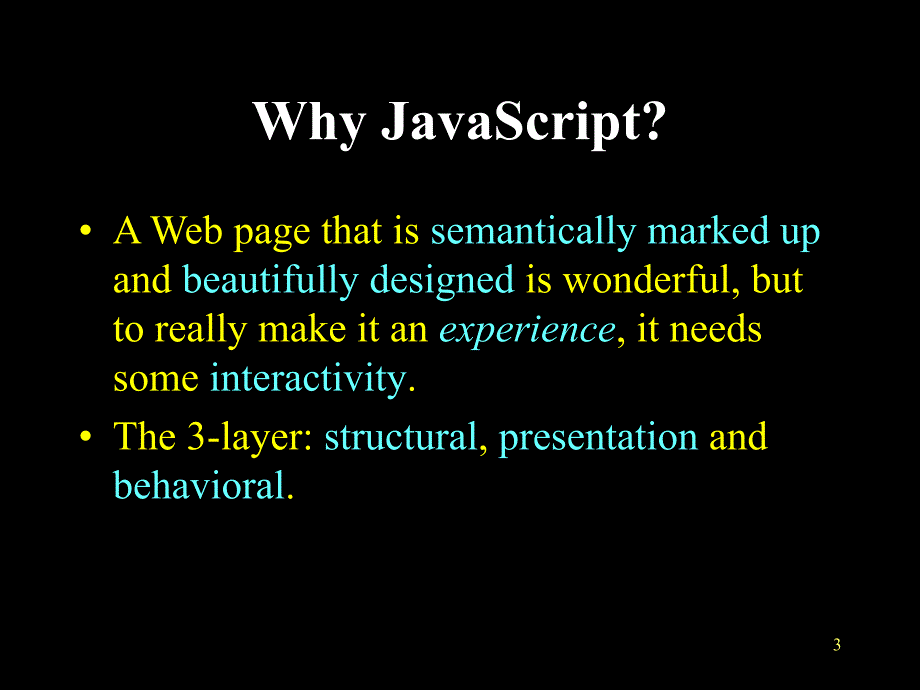 网页制作教程 教学课件 ppt 作者  赵丰年 1_英文ppt chap9-javascript and DHTML_第3页