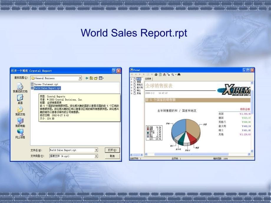 信息系统与数据库技术 教学课件 ppt 作者刘晓强讲义 D2008-8_VB.NET数据报表与图表_第5页