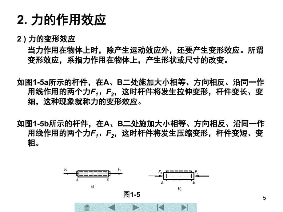 土木工程力学 教学课件 ppt 作者 王长连 第一章  力与力学的基本概念_第5页