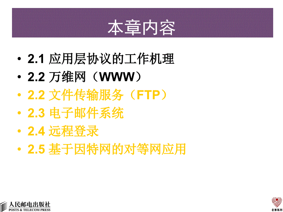 计算机网络应用基础 国家精品课程配套教材  教学课件 ppt 冯博琴 ch2-1_第2页