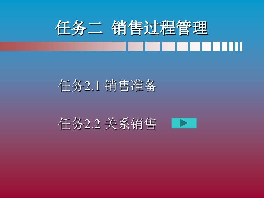 销售管理实务配套课件 教学课件 ppt 作者  蔡瑞林 销管02_第1页