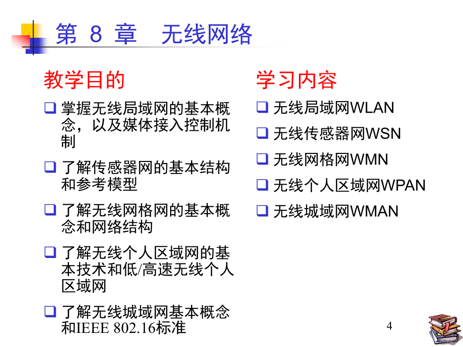 计算机网络教学课件 PPT 作者 杨心强 第8章+无线网络_第4页