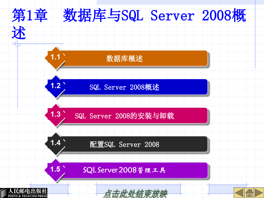 SQL Server 2008数据库应用教程 教学课件 ppt 作者  齐志 赵晓丹 第1章  数据库与SQL Server 2008概述_第2页