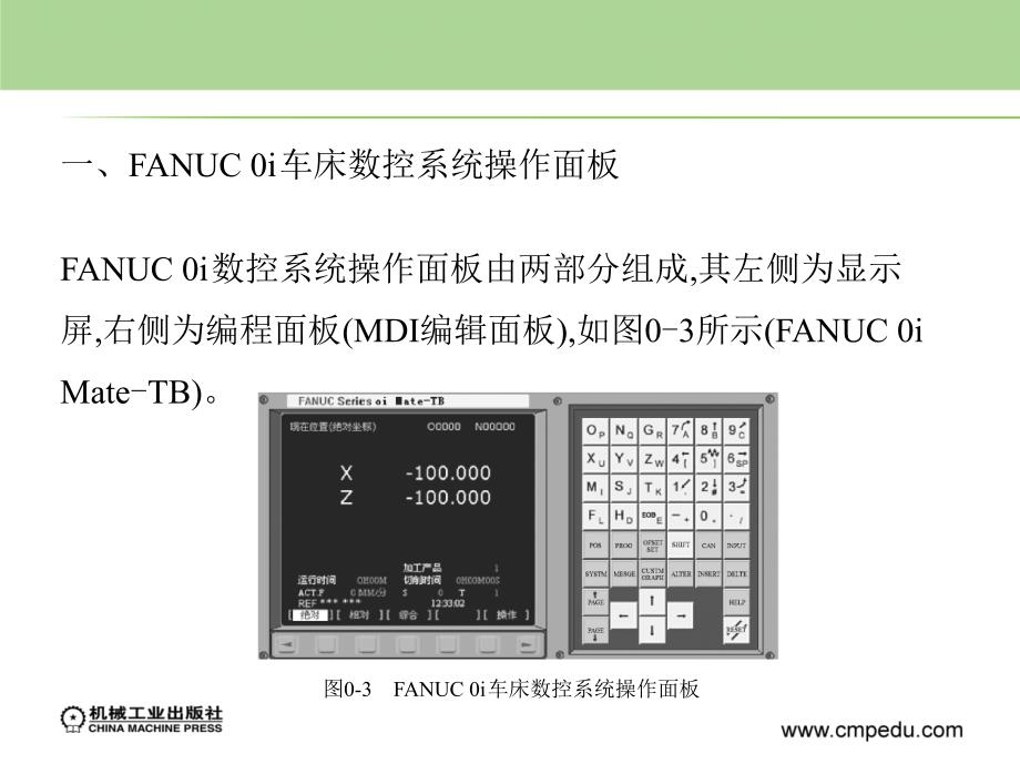 数控车工技能训练项目教程 中级  教学课件 ppt 作者 蒋洪平 第二章　数控车床的操作_第3页