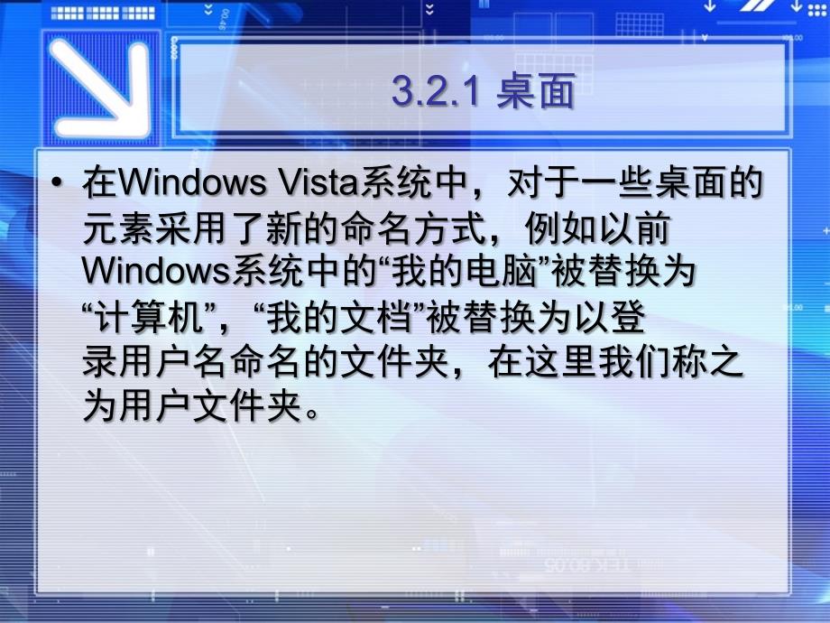 现代办公自动化案例教程-电子教案-焦玉君 第3章 Windows Vista操作系统 3.2_第4页