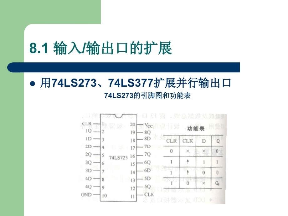 单片机原理及接口技术 教学课件 ppt 作者 赵佩华　眭碧霞 第8章 常用接口技术_第5页