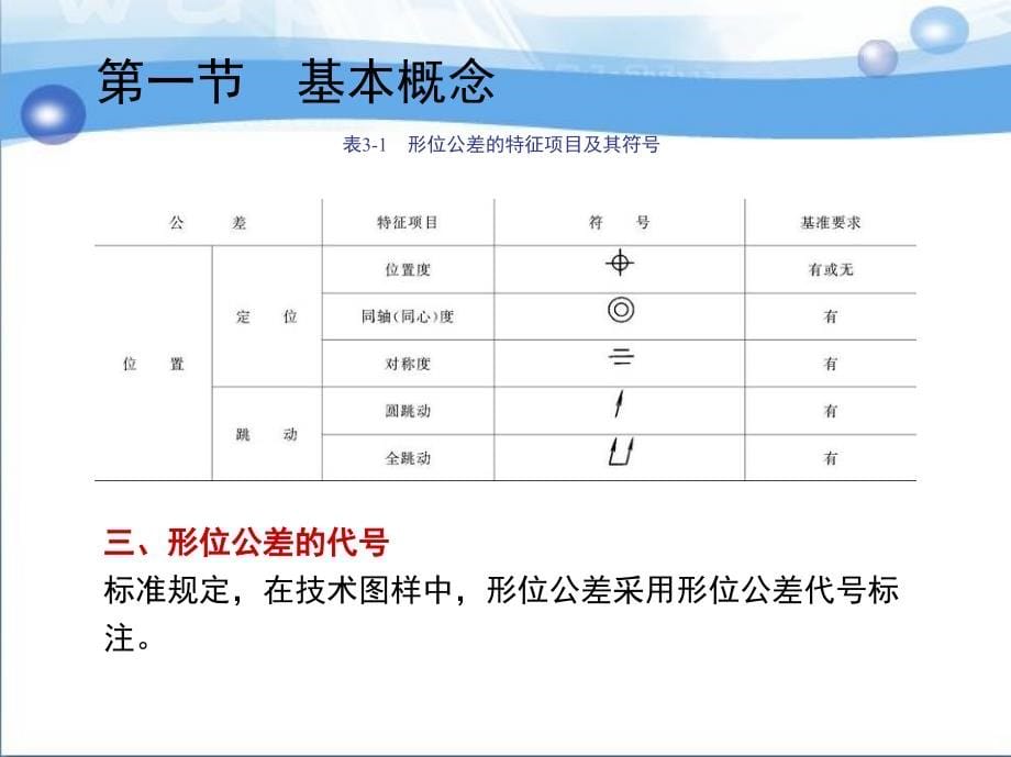 公差与配合 教学课件 ppt 作者 何兆凤 等 1_第三章　形状公差和位置公差_第5页