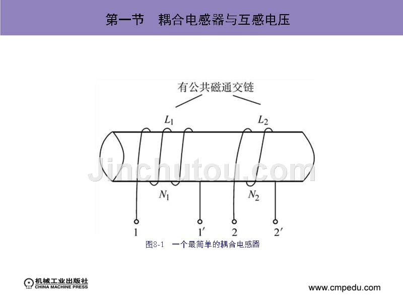 电路分析原理 上册 第2版 教学课件 ppt 作者 姚维 第八章　互感耦合电路分析_第4页