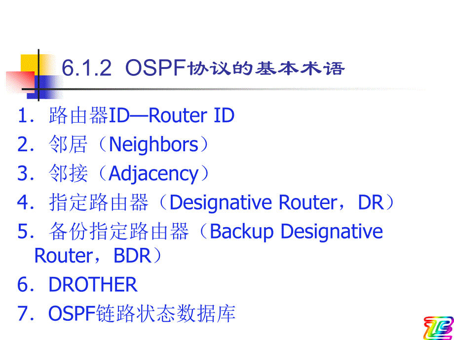 《网络互联技术——路由、交换与远程访问》电子教案 第6章 OSPF动态路由协议_第4页