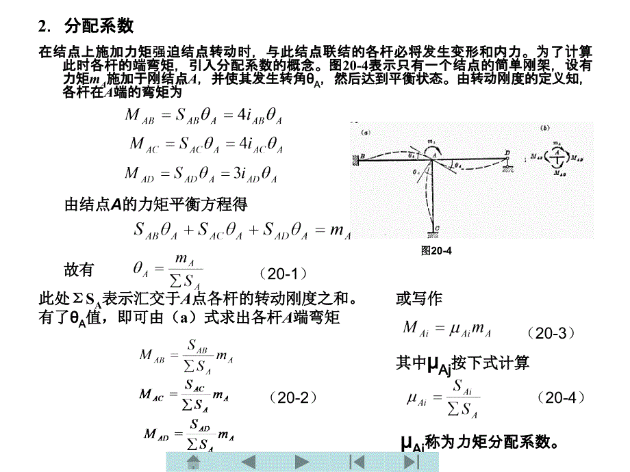 土木工程力学 教学课件 ppt 作者 王长连 第二十章  力矩分配法_第4页