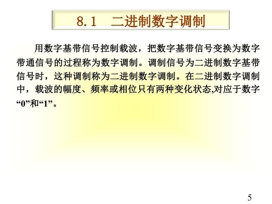 通信原理MATLAB仿真教程 中国通信学会普通高等教育“十二五”规划教材立项项目  教学课件 ppt 作者  赵鸿图 茅艳 第8章_第5页