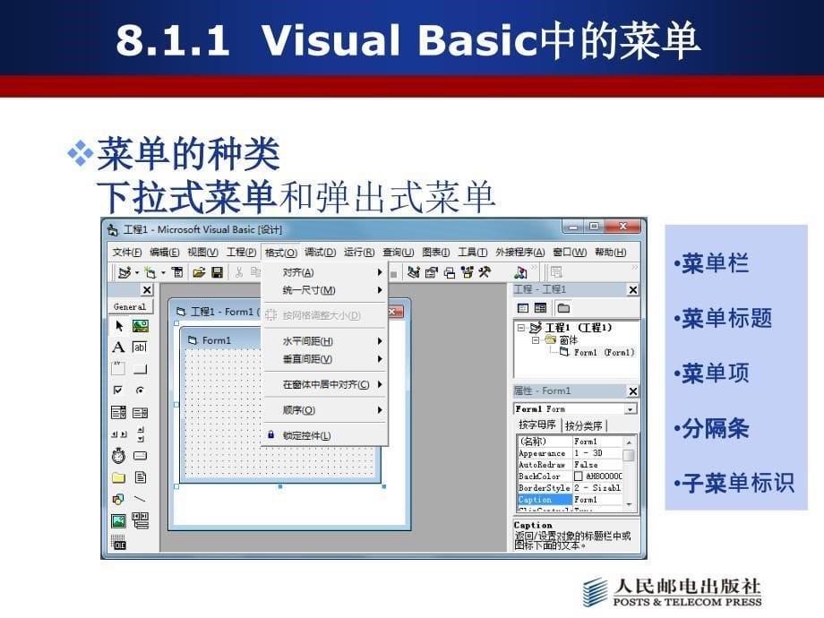 Visual Basic程序设计及应用 教学课件 ppt 作者  郑丽敏 VB第8章_第5页