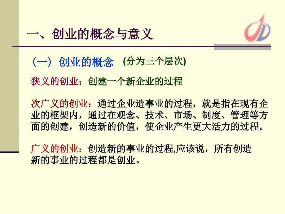 大学生职业发展与就业指导 教学课件 ppt 作者 储克森 项目11.创业意识_第2页