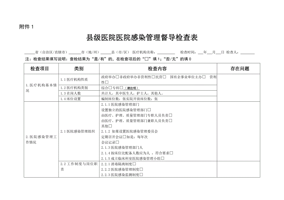 国家院感检查标准_第1页