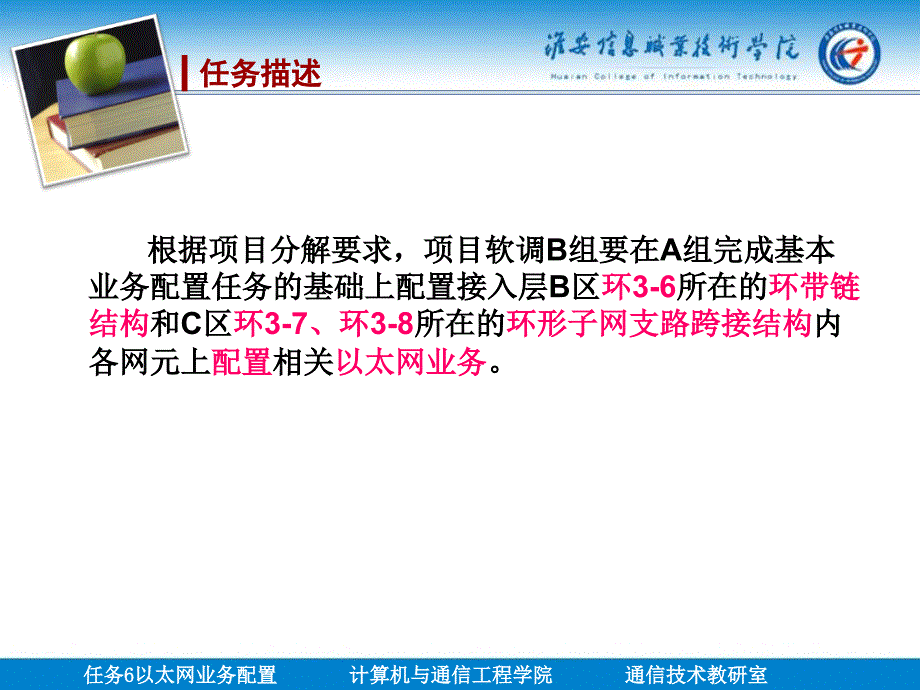 光传输网组建与维护项目化教程 教学课件 ppt 作者 杜文龙 11任务6以太网业务配置_第3页