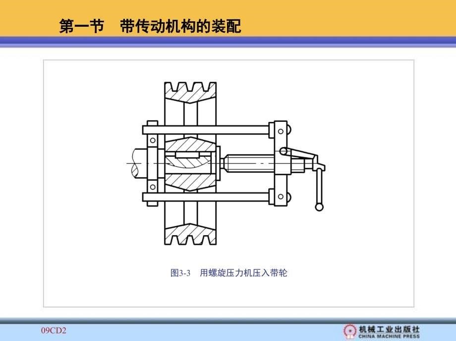 装配钳工工艺学 教学课件 ppt 作者 刘治伟 1_第三章　传动机构的装配 新_第5页