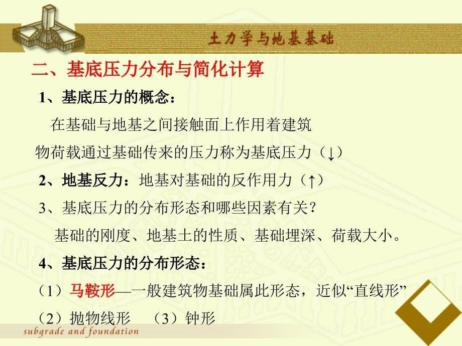 土力学与地基基础 教学课件 ppt 作者 孙维东 主编 第一节 土中应力_第5页