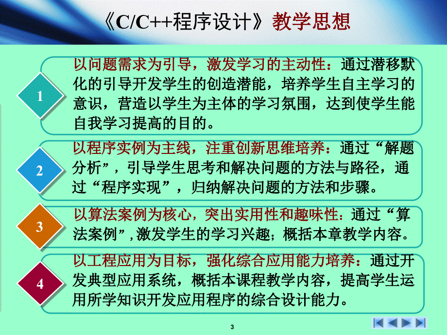 C_C++程序设计-电子教案-李云峰 C语言课程导学_第3页