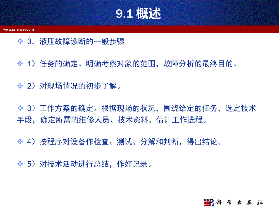 机电设备故障诊断与维修 教学课件 ppt 作者 陆全龙 主编 机电设备维修与管理技术课件第九章_第4页