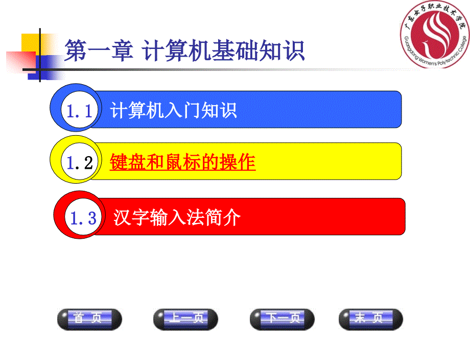 计算机应用基础教程 第1章_第1页