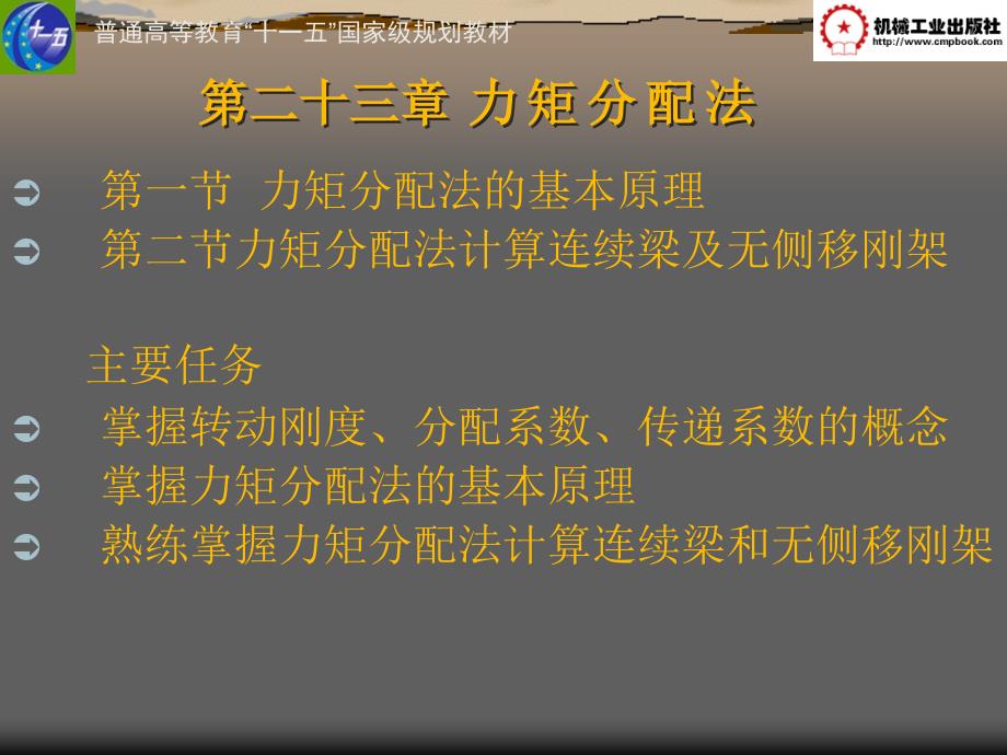 建筑力学 上册  第2版 教学课件 ppt 作者 杨力彬 等主编 23_第1页