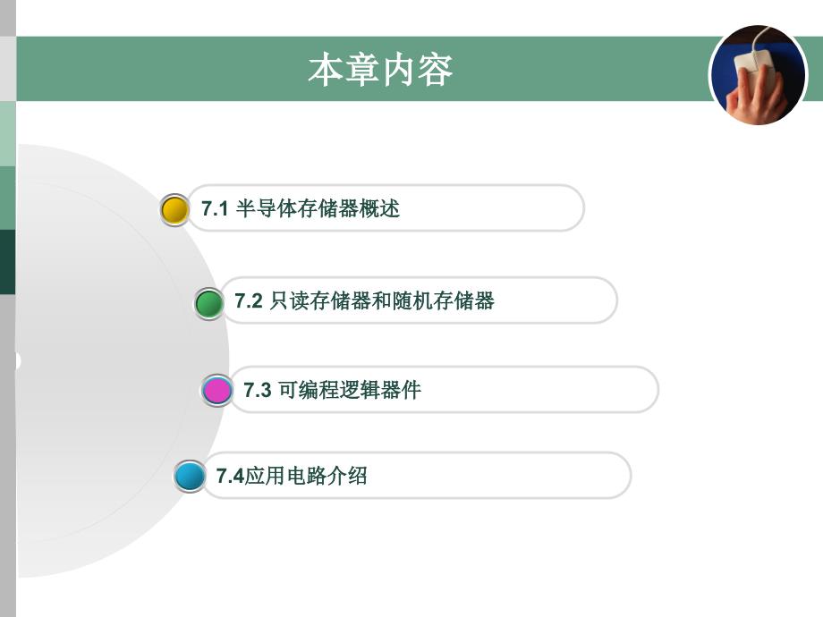 数字电子技术基础 教学课件 ppt 作者  沈任元 第7章_半导体存储器与可编程逻辑器件_第2页