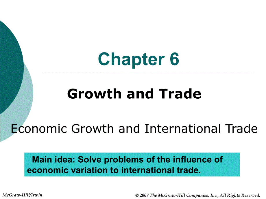国际贸易第六章growth and trade _第1页