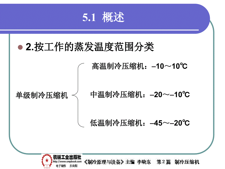 制冷原理与设备 教学课件 ppt 作者 李晓东 5-1_第4页